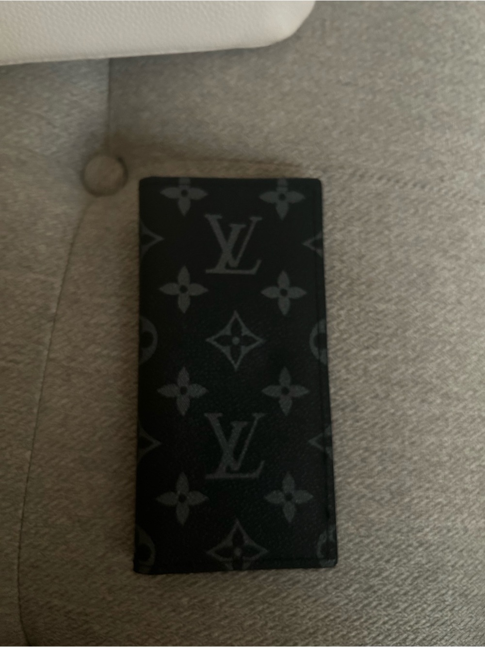 Black and grey wallet perfect condition